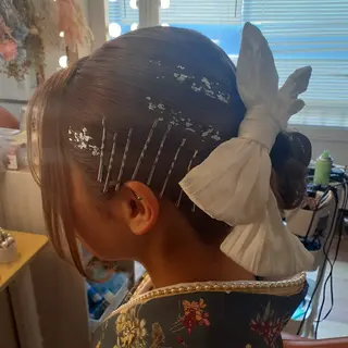 ミディアム ヘアアレンジ Rarely  beautyのヘアスタイル