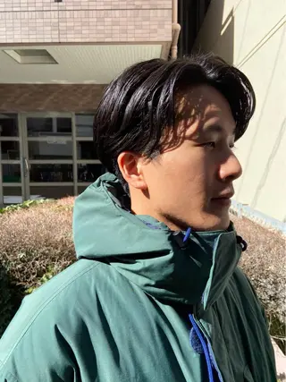 ミディアム パーマ メンズ エフエム 離れ 明大前(FM) FM離れ 明大前 メンズサロン/フェード【エフエム】所属・💈圧倒的メンズ特化 DAITO💈のヘアスタイル