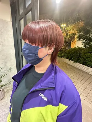 ショート 平野恵/透明感カラー ブリーチ/ボブのヘアスタイル