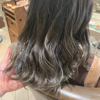 セミロング カラー パーマ ヘアアレンジ メンズパーマ特化🔥 ツイスパ/シャドウのヘアスタイル