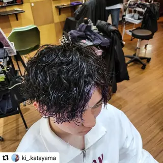 ミディアム カラー メンズ 🩷Eny terrace🩷のヘアスタイル