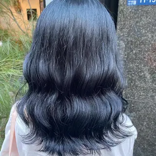 ミディアム 韓国カット/ パーマ/KOTAのヘアスタイル