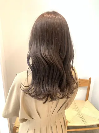 セミロング カラー ヘアアレンジ yuka .のヘアスタイル