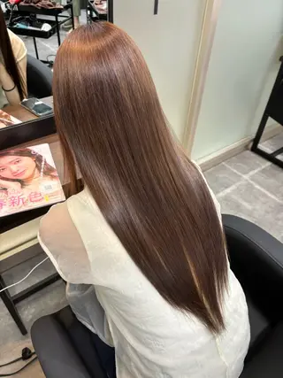 セミロング ボブ/透明感カラー 🇰🇷Ryotaのヘアスタイル