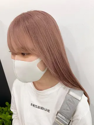 カラー i'll 髪質改善 淀屋橋 大阪【イル】所属・エクステ/ブリーチ tasukuのヘアスタイル