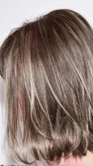 ミディアム 【西八王子】Siq  ●FM●オーナーのヘアスタイル