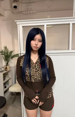 ロング 🪽ハネエクステ🪽 羽エクステKENJIのヘアスタイル