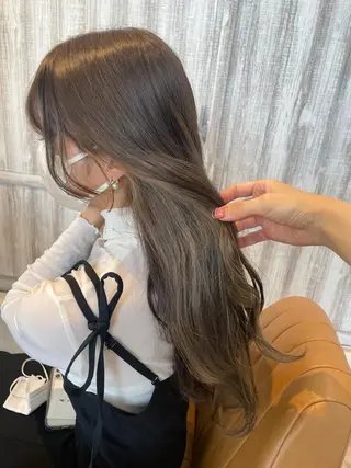 ロング ボブカットモデル/パ ーマ/harunaのヘアスタイル