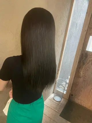 ロング カラー 髪質改善 水野のヘアスタイル