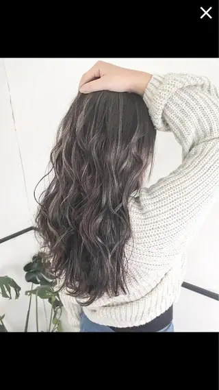 ロング 淡色ふんわりhair 新宿satomiのヘアスタイル