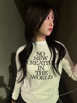 ロング カラー AIRI layer cut hairのヘアスタイル