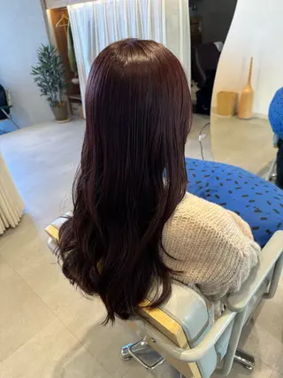 セミロング カラー レイヤー/ボブパーマ /垢抜け/タクミのヘアスタイル