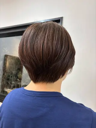 ショート みぞぐち じゅりのヘアスタイル