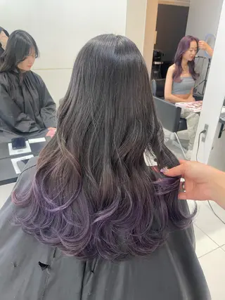 セミロング Rikuto/原宿 /グラデーションのヘアスタイル