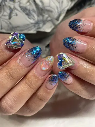 メンズ ネイル Chérinail 爪のお手入れのネイルデザイン