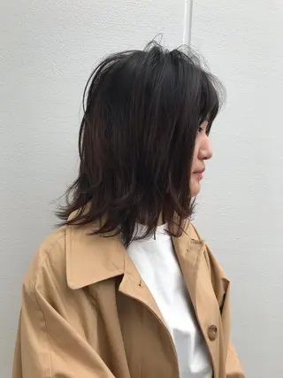 ミディアム steed tokyo所属・KOOKI スティードトーキョーのヘアスタイル