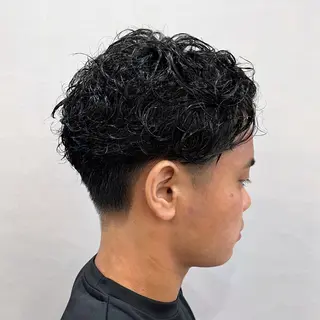 パーマ メンズ 押上/ショート・ボブ /パーマ/山口卓朗のヘアスタイル