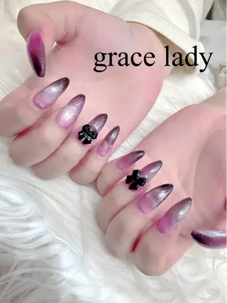 ネイル グレースレディ所属・深爪矯正長さ出し専門 グレースレディのネイルデザイン