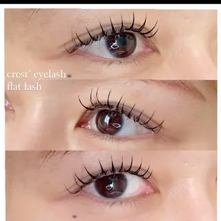 マツエク・マツパ crest' eyelash所属・crest' eyelashのマツエク・マツパデザイン