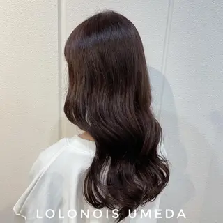 ロング カラー Lolonois梅田 /Okazaki:)のヘアスタイル