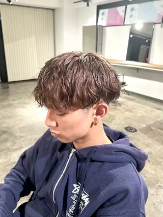 パーマ メンズ 骨格補正施術/メンズ 専門美容師/YUYAのヘアスタイル