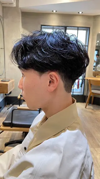 パーマ メンズ メンズ特化ニュアンス パーマ　RYOのヘアスタイル