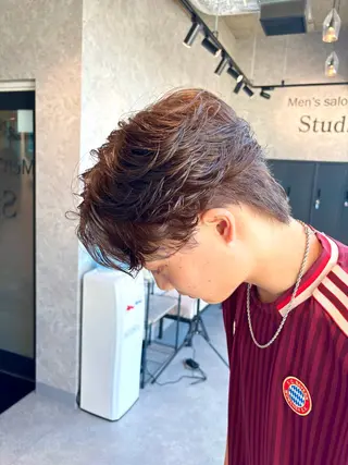 ショート メンズ 野髙 昂大のヘアスタイル