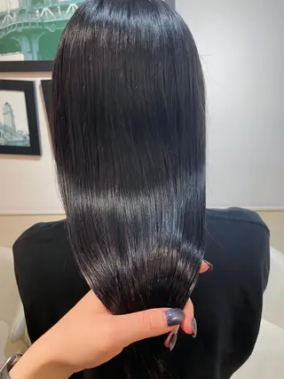 ロング カラー 店長✨️韓国ヘア✖️ 髪質改善カラー／純大のヘアスタイル