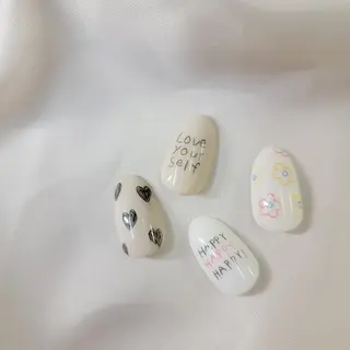 ネイル みよし市 nail salon*pomnal.co所属・Shimada Harukaのネイルデザイン