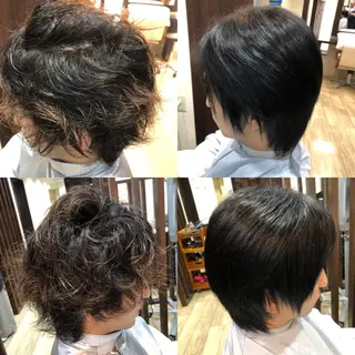 メンズ 佐藤 直英のヘアスタイル
