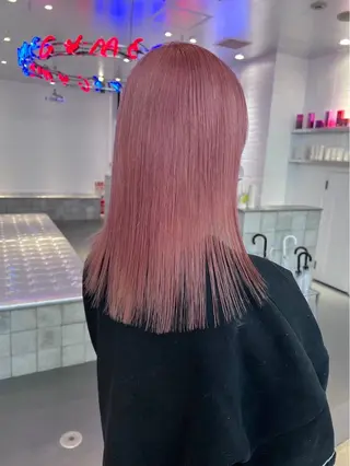 カラー ブリーチカラー×艶 🍨mihoのヘアスタイル