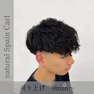 ショート パーマ 豊崎 佑輔のヘアスタイル