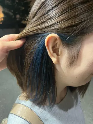 カラー こんの かいのヘアスタイル