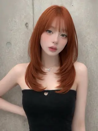 ロング Ash小岩 / tomona𝜗𝜚のヘアスタイル