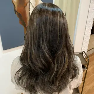 ロング カラー 【韓国風くびれヘア】 joule小木曽輝のヘアスタイル