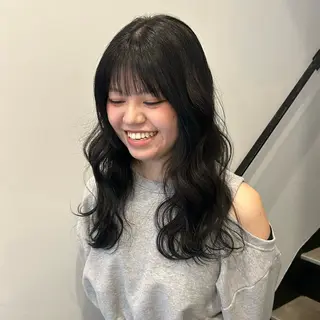 ロング カラー PAUSE所属・ひな🐥 ボブ/ハイトーン🫧のヘアスタイル