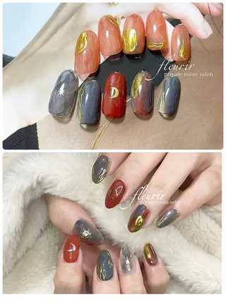 ネイル フルリール 【プライベートサロンのネイルデザイン