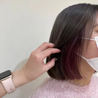 ショート カラー 透明感カラー/ 韓国風🌿RIKOのヘアスタイル