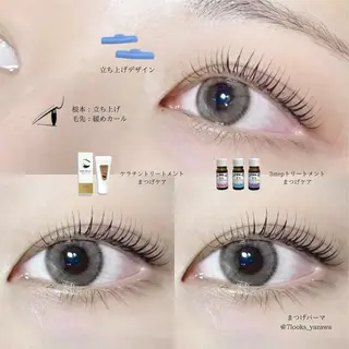 マツエク・マツパ Stella 谷澤のマツエク・マツパデザイン