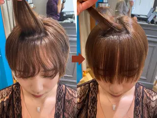 熊谷 沙紀 ／金山／ツヤ髪カラーのヘアスタイル