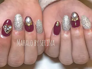 ミディアム カラー ネイル SUNNY BAE. SERINAのネイルデザイン