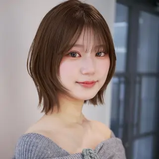 ショート ばんちなつ / ボブ/透明感カラーのヘアスタイル