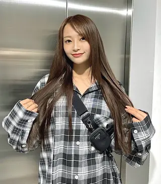 ロング カラー レイヤー/透明感 カラー🌿KANTAのヘアスタイル