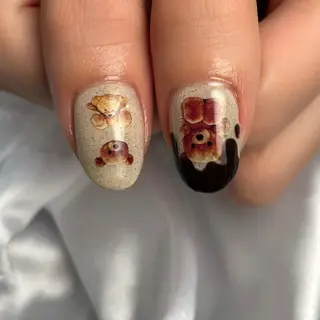 ショート ネイル 下妻市ﾈｲﾙｻﾛﾝ M_styleのネイルデザイン