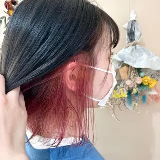 ミディアム カラー ショート/ボブ 🌟齋藤ほのかのヘアスタイル