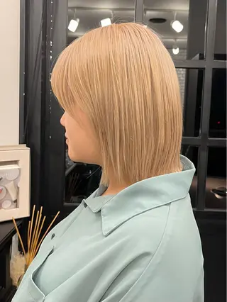 ミディアム カラー セジールヘアメゾン所属・韓国レイヤー/透明感 カラー🐈曾根高のヘアスタイル