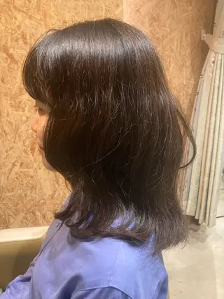 パーマ 折本 沙織のヘアスタイル