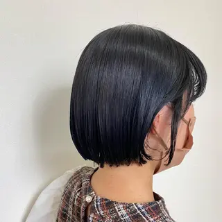 ショート 透明感カラー 【問屋町】moe🪿のヘアスタイル