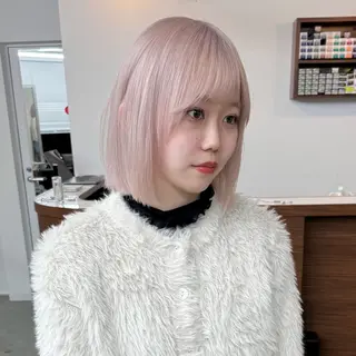 カラー 透明感ワンカラー梅田 ダブルカラー/川上のヘアスタイル