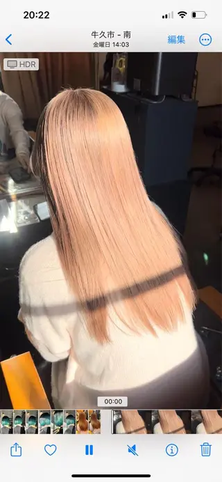 ロング 🩵小野 えりか🩷のヘアスタイル